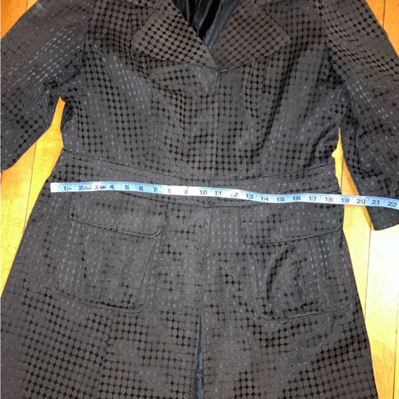 Polkadotted cropped sleeve blazer type jacket - Picture 5 of 8